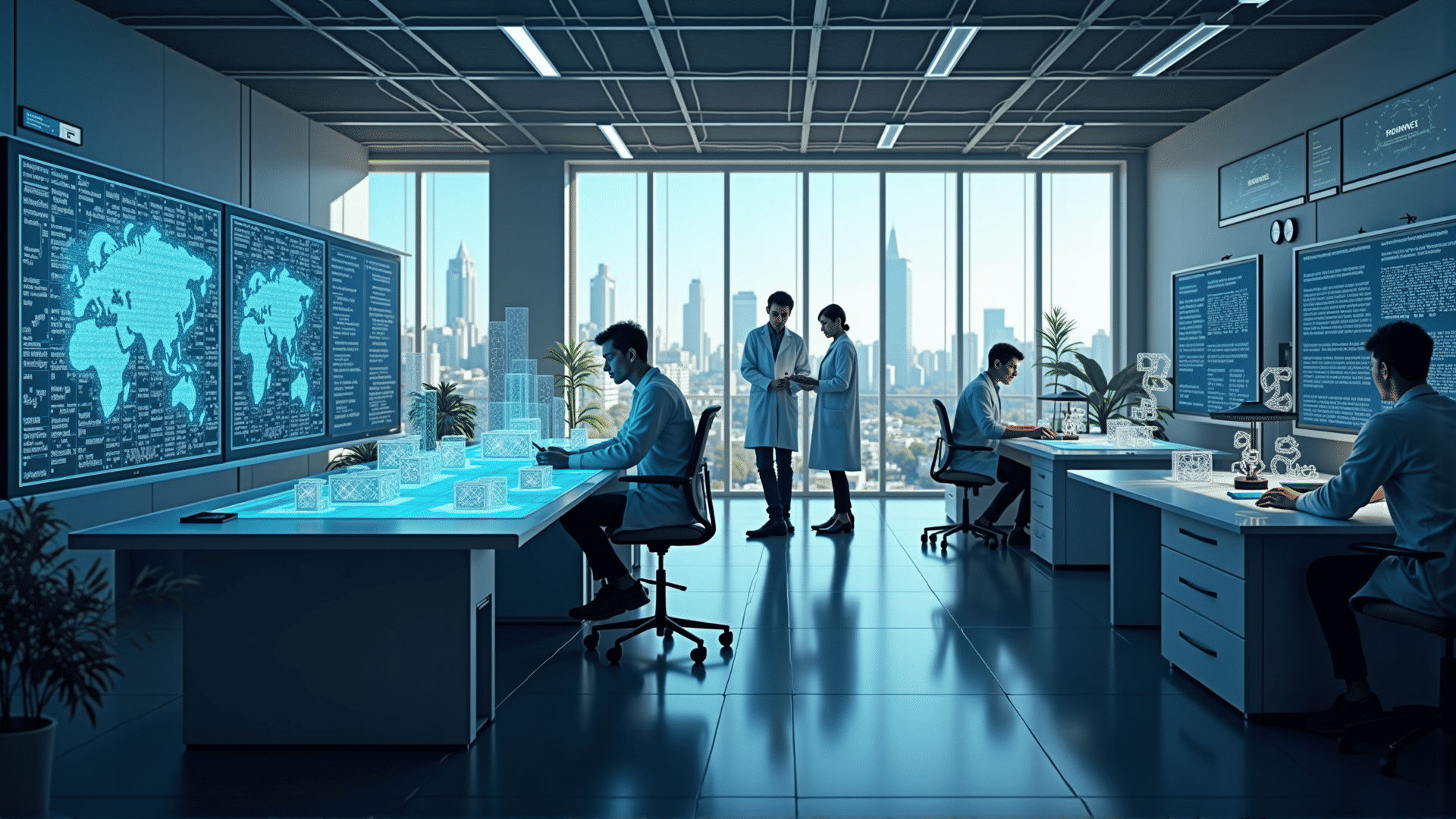 Blockchain research and development